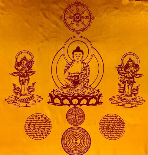 Dharani Blanket Buddhist Funeral Blanket